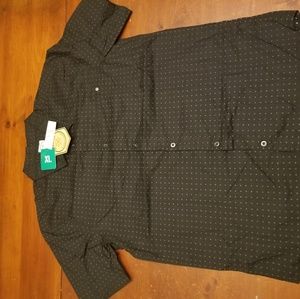 Voyager xl button front casual shirt